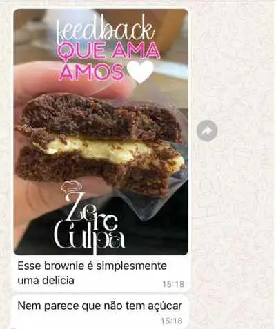 Feedback Zero Culpa brownie